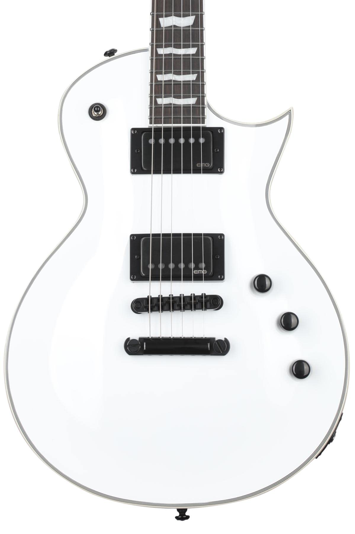 Amazon.com: ESP LTD Eclipse EC-1000T CTM - Snow White : Musical